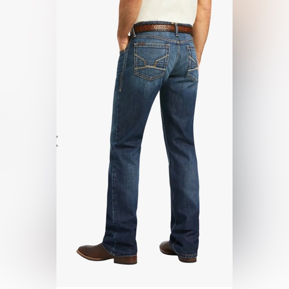 Ariat Mens M2 Traditional Relaxed Kerwin Boot Cut Jeans - Picture 2 of 6